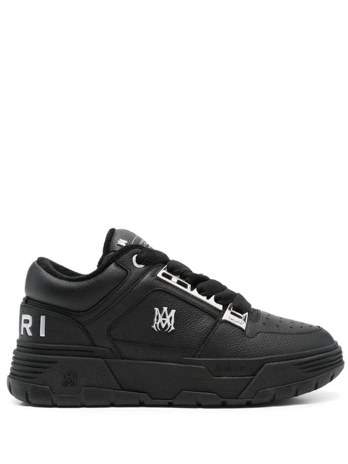 AMIRI logo-embellished leather sneakers