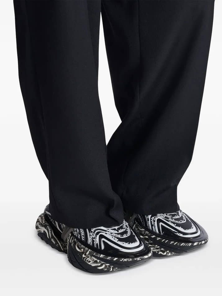 Balmain Unicorn Wave sneakers ( Black & White )