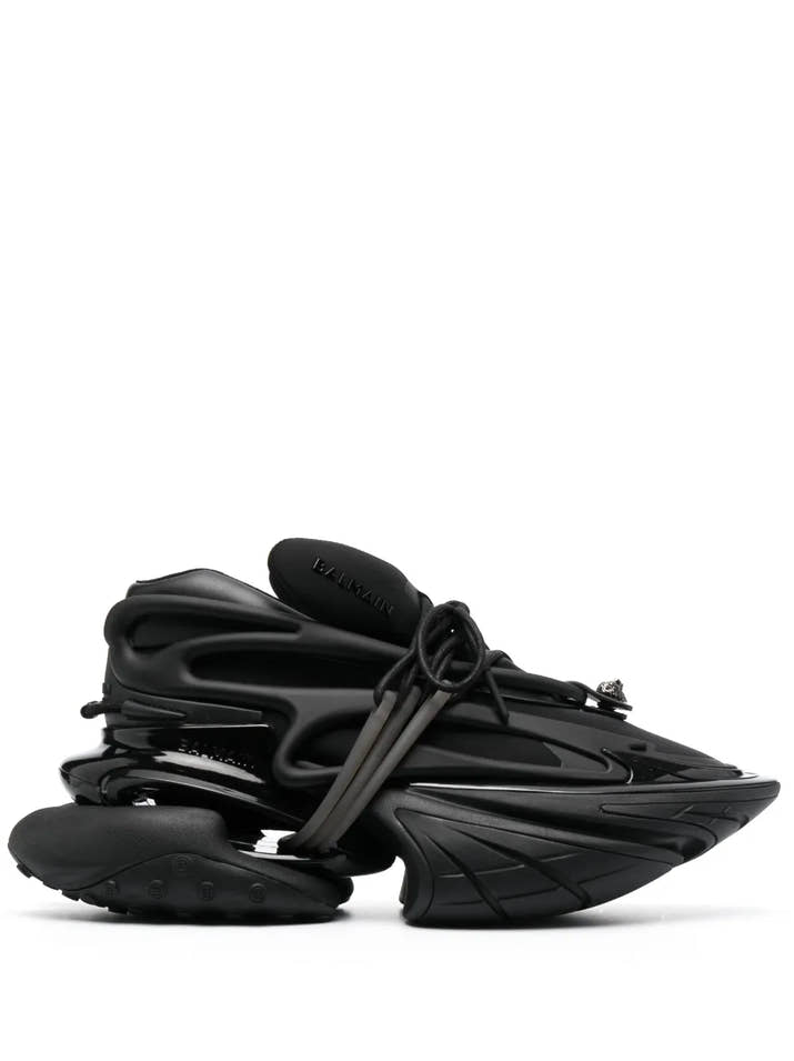 Balmain Unicorn chunky low-top sneakers ( Black)
