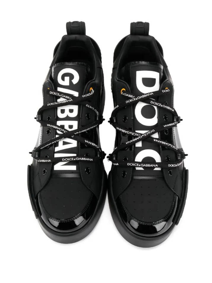 Dolce & Gabbana Portofino leather sneakers