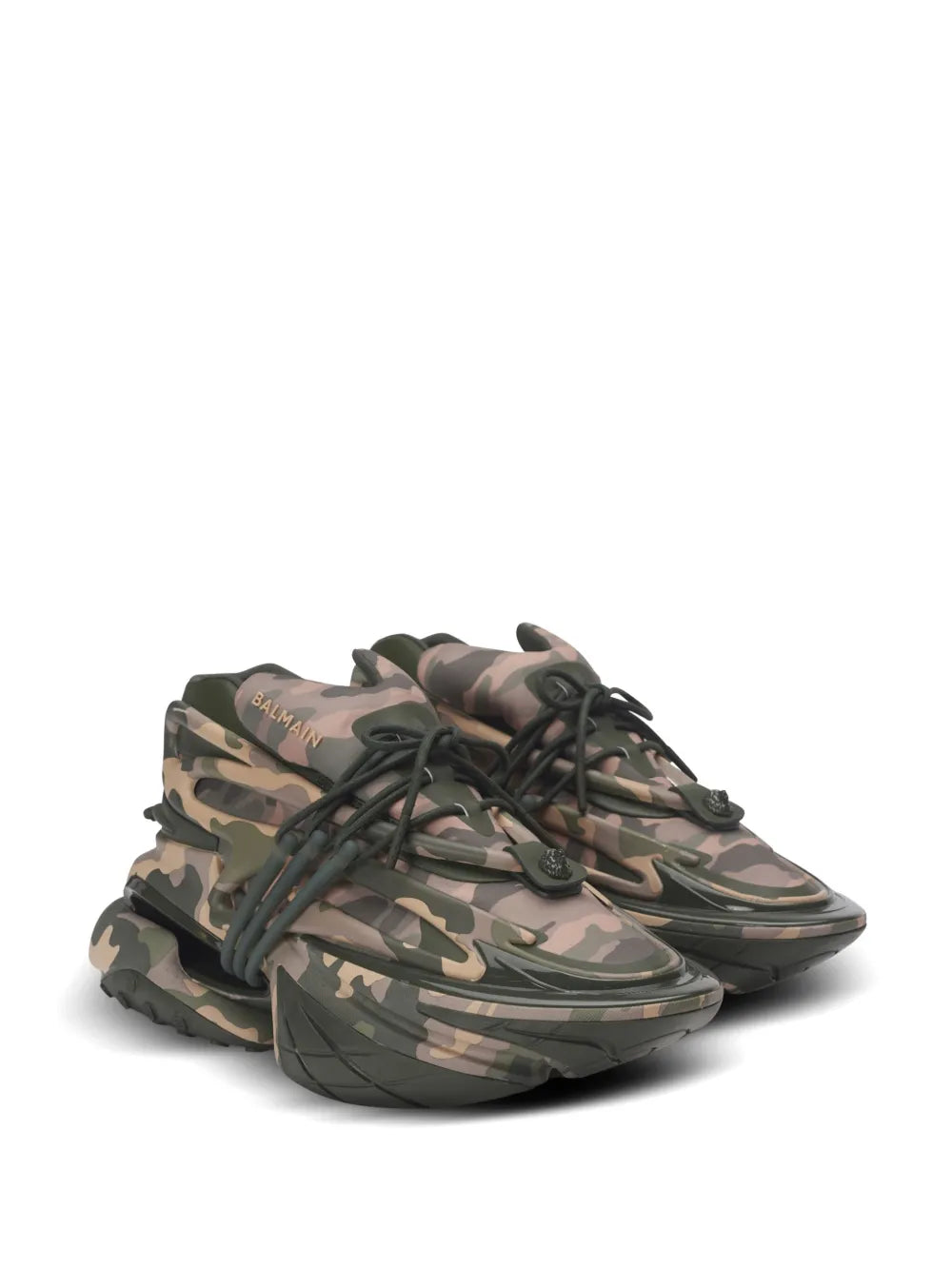 Balmain Unicorn sneakers khaki