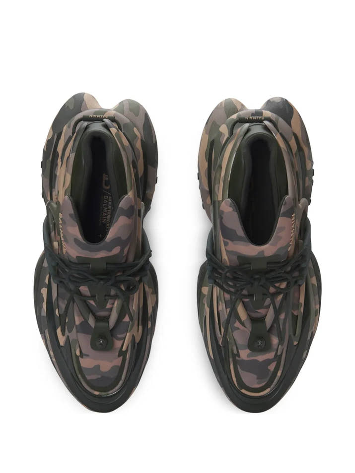 Balmain Unicorn sneakers khaki
