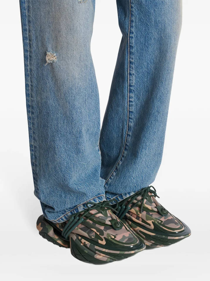 Balmain Unicorn sneakers khaki