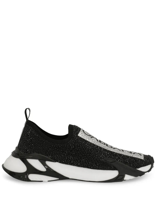 Dolce & Gabbana Fast rhinestone-embellished sneakers