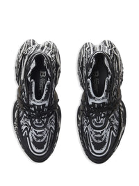 Balmain Unicorn Wave sneakers ( Black & White )