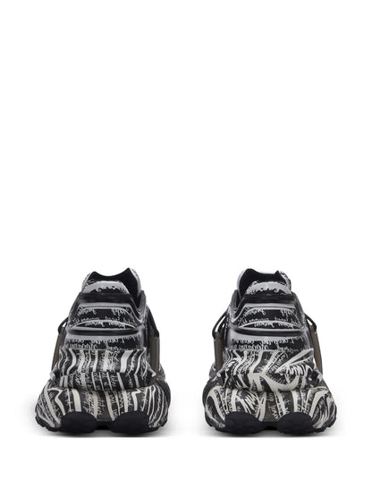 Balmain Unicorn Wave sneakers ( Black & White )