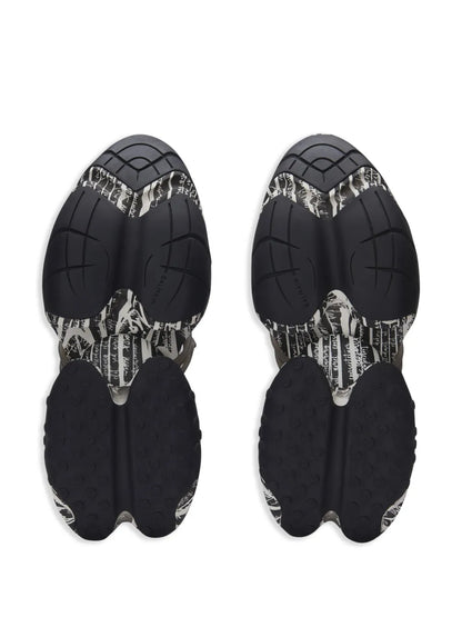 Balmain Unicorn Wave sneakers ( Black & White )