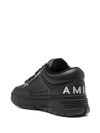 AMIRI logo-embellished leather sneakers