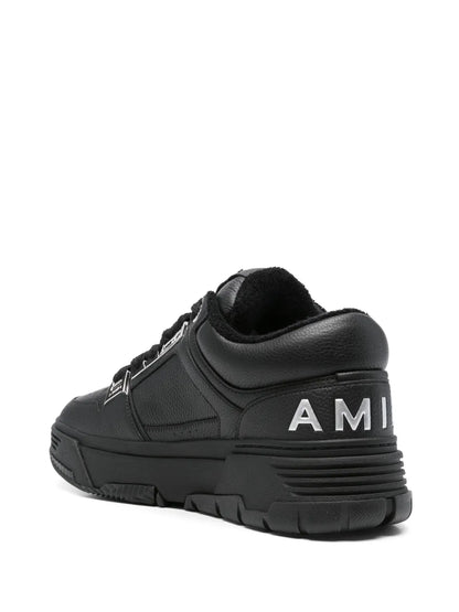 AMIRI logo-embellished leather sneakers