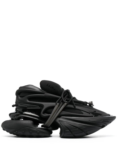 Balmain Unicorn chunky low-top sneakers ( Black)