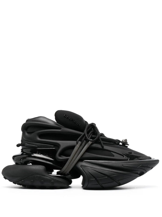 Balmain Unicorn chunky low-top sneakers ( Black)