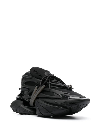 Balmain Unicorn chunky low-top sneakers ( Black)