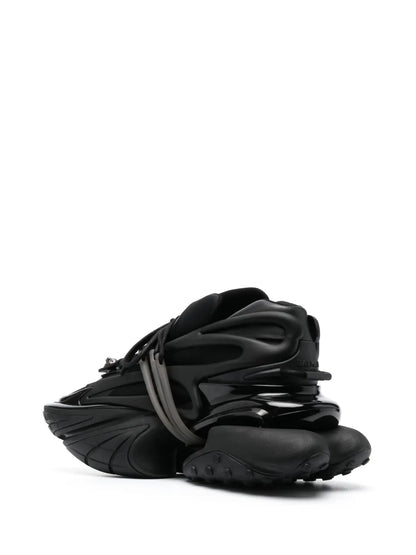 Balmain Unicorn chunky low-top sneakers ( Black)