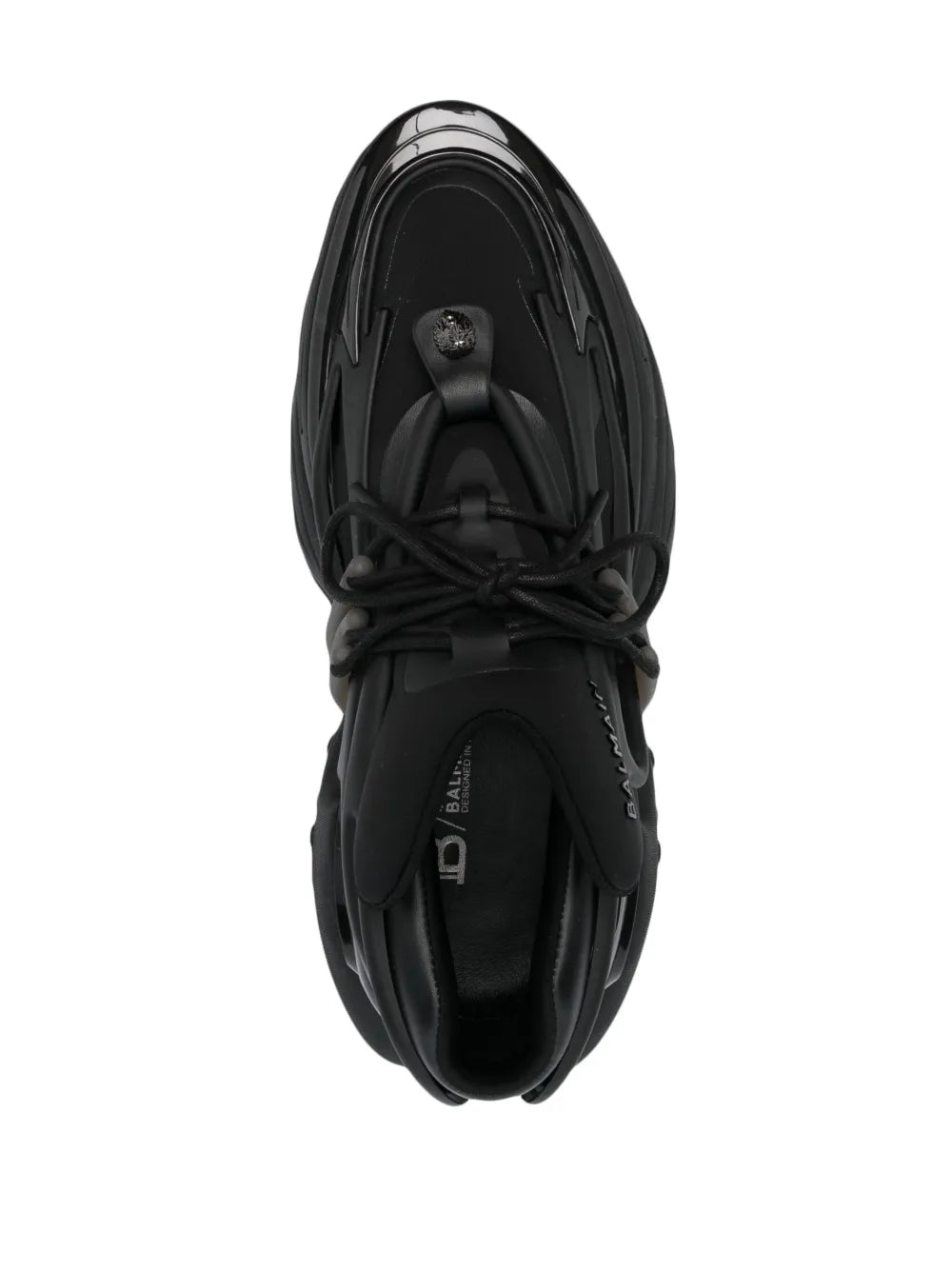 Balmain Unicorn chunky low-top sneakers ( Black)