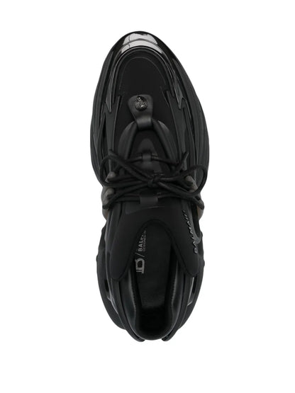 Balmain Unicorn chunky low-top sneakers ( Black)