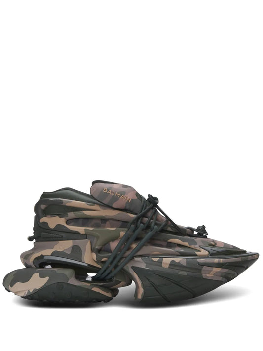 Balmain Unicorn sneakers khaki