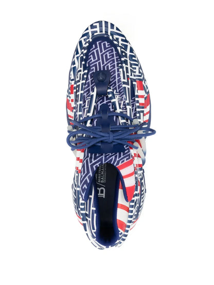 Balmain Unicorn monogram low-top sneakers