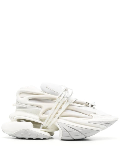 Balmain Unicorn chunky low-top sneakers ( White )