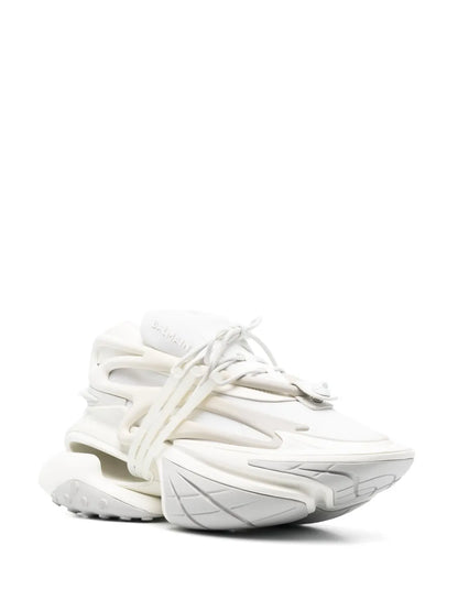 Balmain Unicorn chunky low-top sneakers ( White )